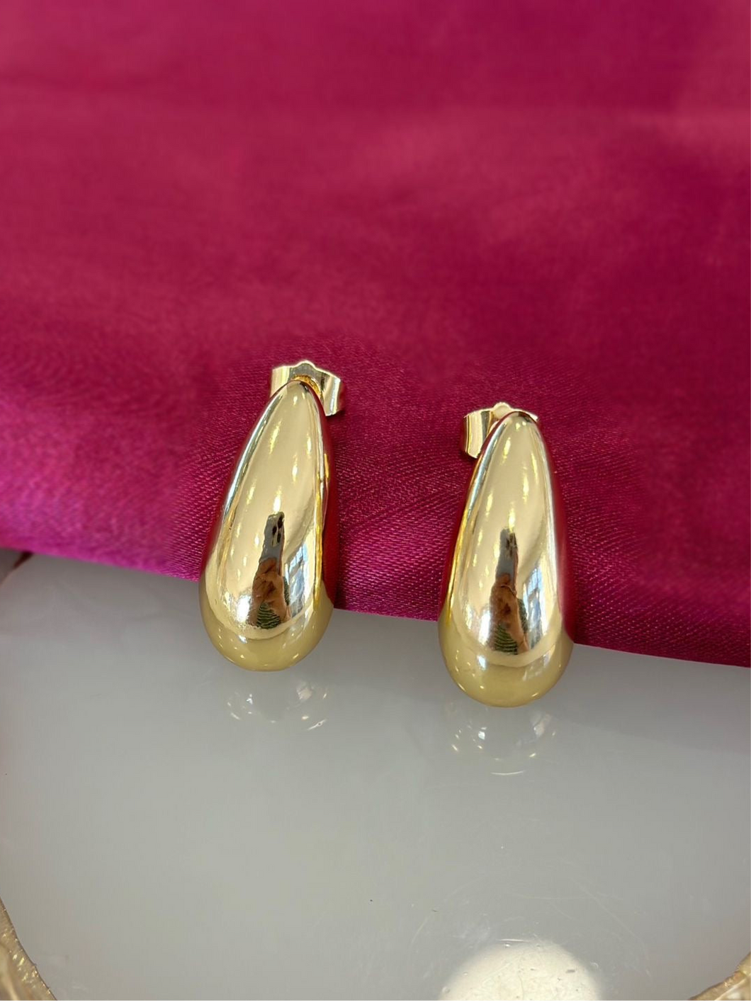 Aretes gota alargados #C121